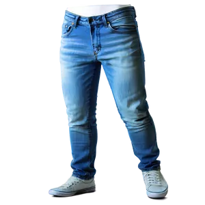 Light Wash Jean PNG Wds