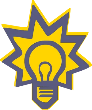 Lightbulb Idea Icon PNG