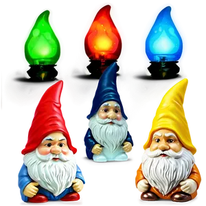 Lighted Garden Gnome Png Gga59 PNG image