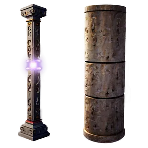 Lighted Pillar Png 05242024 PNG image