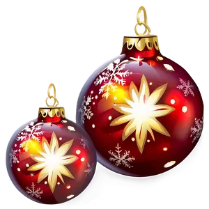 Lighted Red Ornament PNG 06212024 PNG