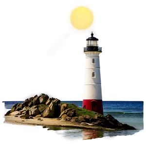 Lighthouse Guiding Light Png Gae PNG image