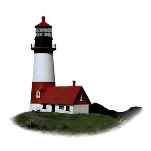 Lighthouse In Fog Png 96 PNG image