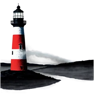 Lighthouse In Fog Png Gny PNG image