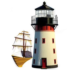 Lighthouse Tower PNG 05242024
