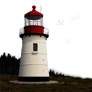 Lighthouse With Landscape Png Jrw PNG image