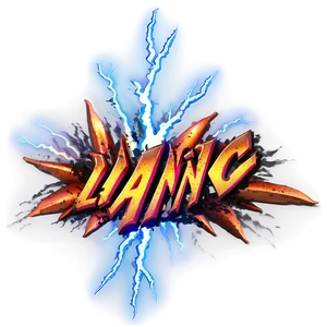 Lightning Bolt Explosion PNG Ajn