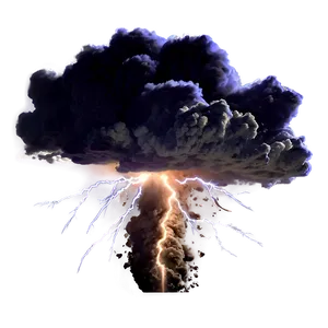 Lightning Explosion Png 06132024 PNG image