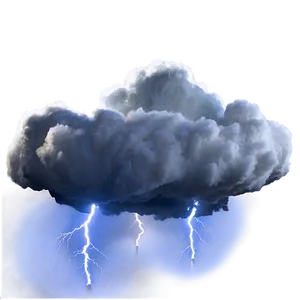 Lightning In Clouds PNG Akt
