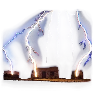Lightning Strike Impact PNG 04292024