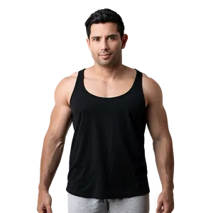 Lightweight Black Tank Top PNG 06282024