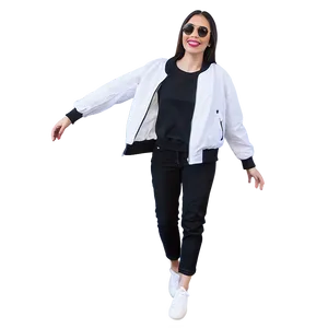 Lightweight Bomber Jacket Summer PNG 06282024