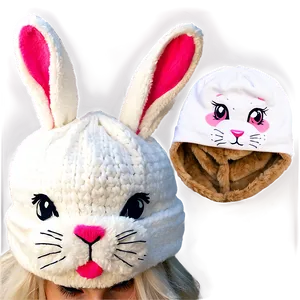Lightweight Bunny Hat Comfortable PNG 27