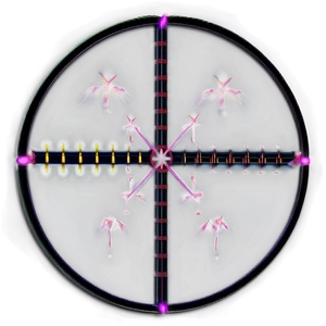 Lightweight Dot Crosshair PNG 74