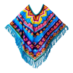 Lightweight Mexican Poncho PNG 82