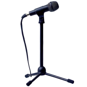 Lightweight Microphone On Stand Png 20 PNG image