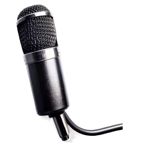 Lightweight Podcast Microphone PNG 06122024 PNG
