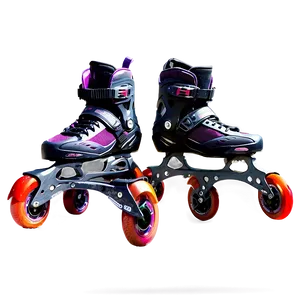 Lightweight Rollerblades PNG Tca25 PNG