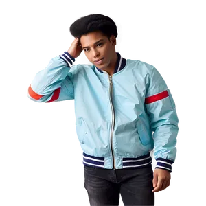 Lightweight Spring Bomber Jacket Png Tsf15 PNG image