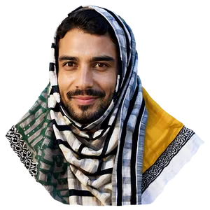 Lightweight Summer Keffiyeh Png Dxq80 PNG image