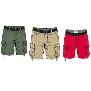 Lightweight Utility Cargo Shorts PNG Jjb37