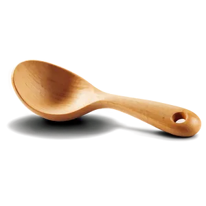 Lightweight Wooden Spoon PNG 06132024 PNG