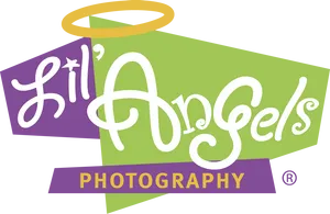 Lil Angels Photography Logo PNG image