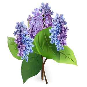 Lilac Bouquet Png Vnk19 PNG image