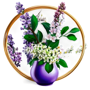 Lilac Symphony PNG 7