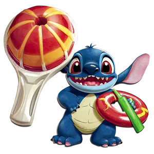 Lilo And Stitch Beach Day PNG 05212024 PNG