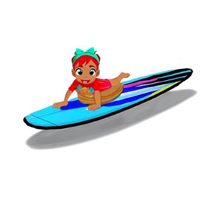 Lilo Surfing PNG Six96 PNG