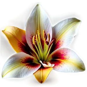 Lily Flower Sunset Scene PNG Yfy PNG
