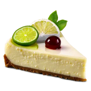 Lime Cheesecake PNG Plc PNG