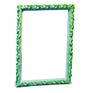 Lime Green Frame PNG 06262024 PNG