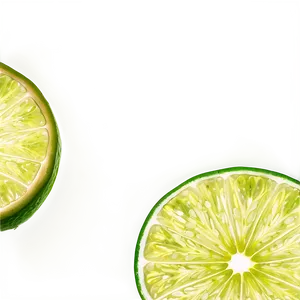 Lime Half Cut PNG Gpj