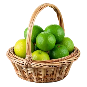 Lime In Basket PNG 15 PNG