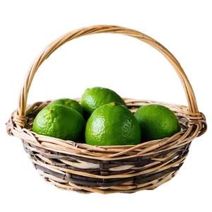 Lime In Basket PNG 38 PNG
