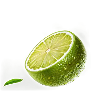Lime On White Background PNG Nih PNG