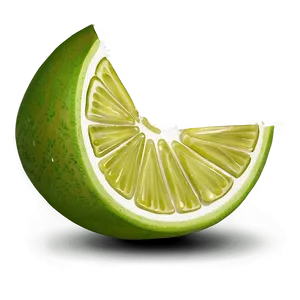 Lime Slice Background PNG Lma