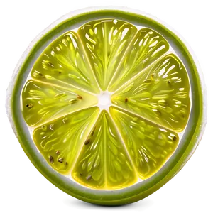 Lime Slice Drawing PNG Myx