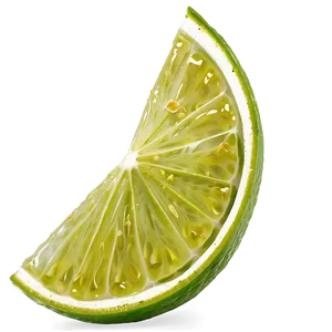 Lime Slice Freshness PNG 11