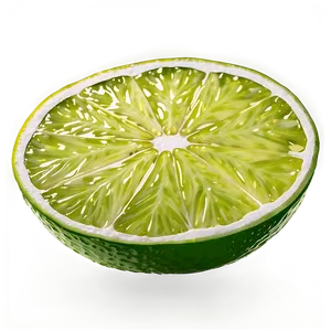 Lime Slice Freshness PNG Jur