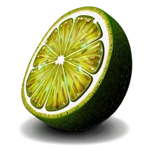 Lime Slice Icon PNG 71