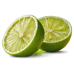 Lime Slice Refreshing PNG 06132024