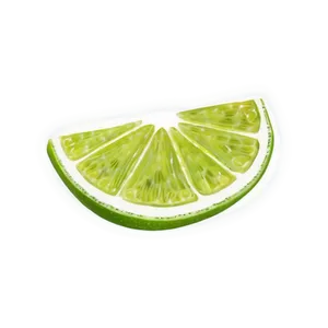 Lime Slice Refreshing PNG 86