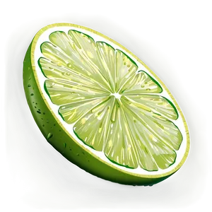 Lime Slice Zesty PNG Wlu43 PNG