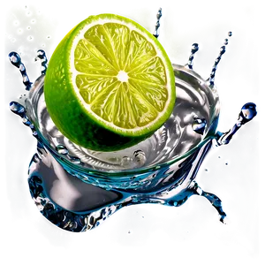 Lime Water Splash PNG Ttf