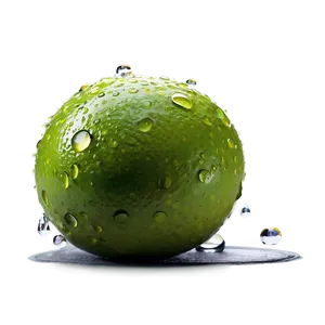 Lime With Drops PNG 96 PNG