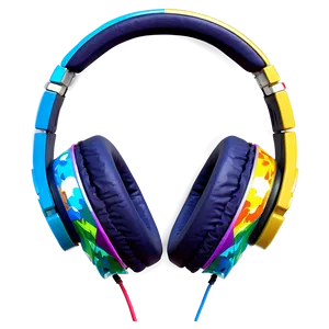 Limited Edition Artist Design Headphone Png Yxi PNG image