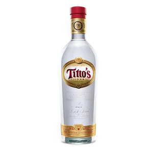 Limited Edition Tito's Vodka PNG Gyw